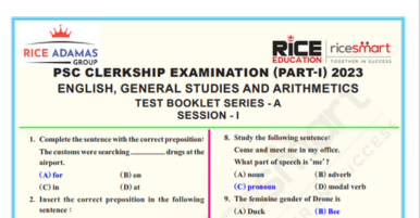 PSC CLerkship 2023 Preli (Part I) Session-I